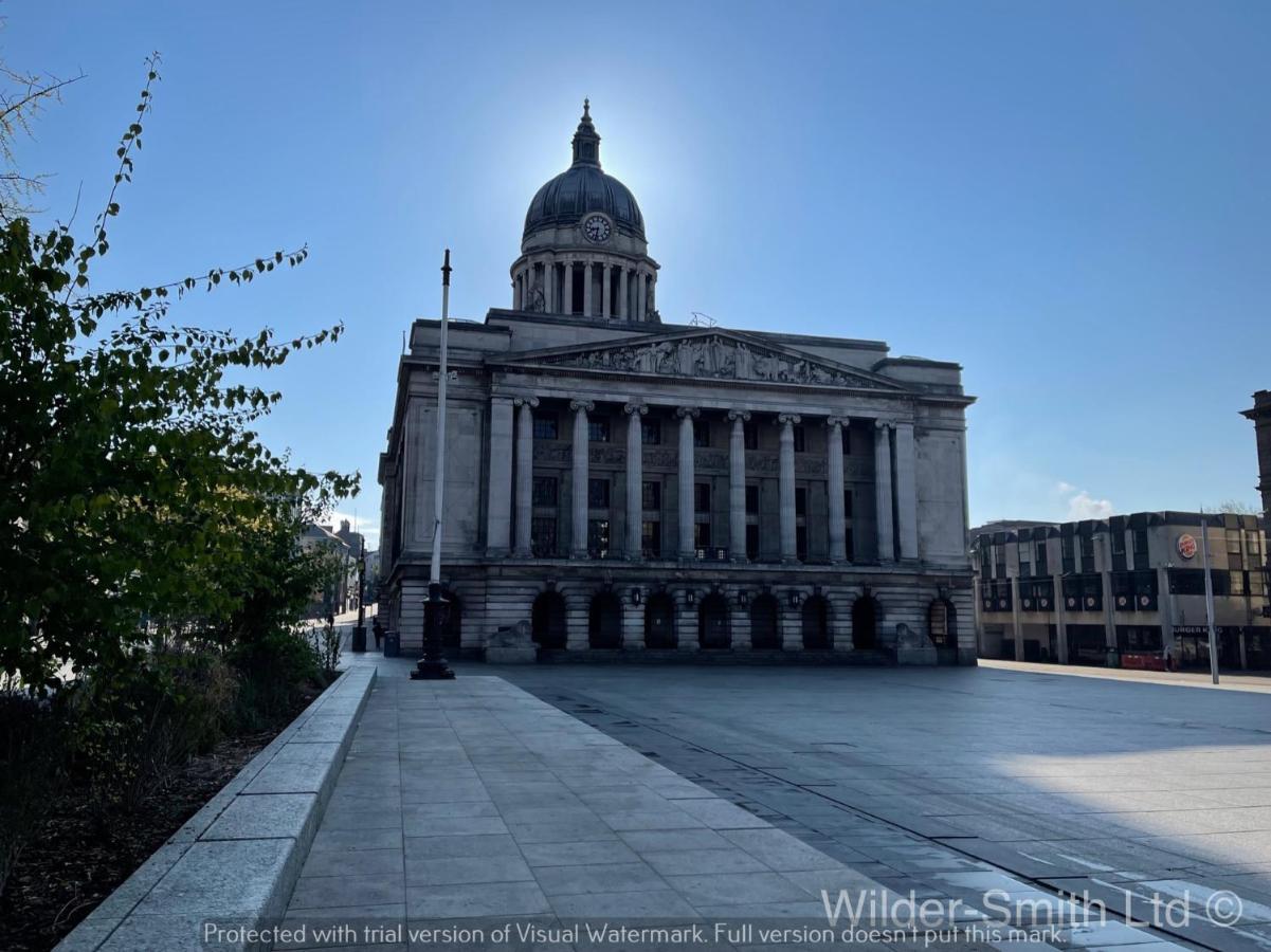 Stylish 2-Bed Luxury Apartment In Nottingham City Exterior foto